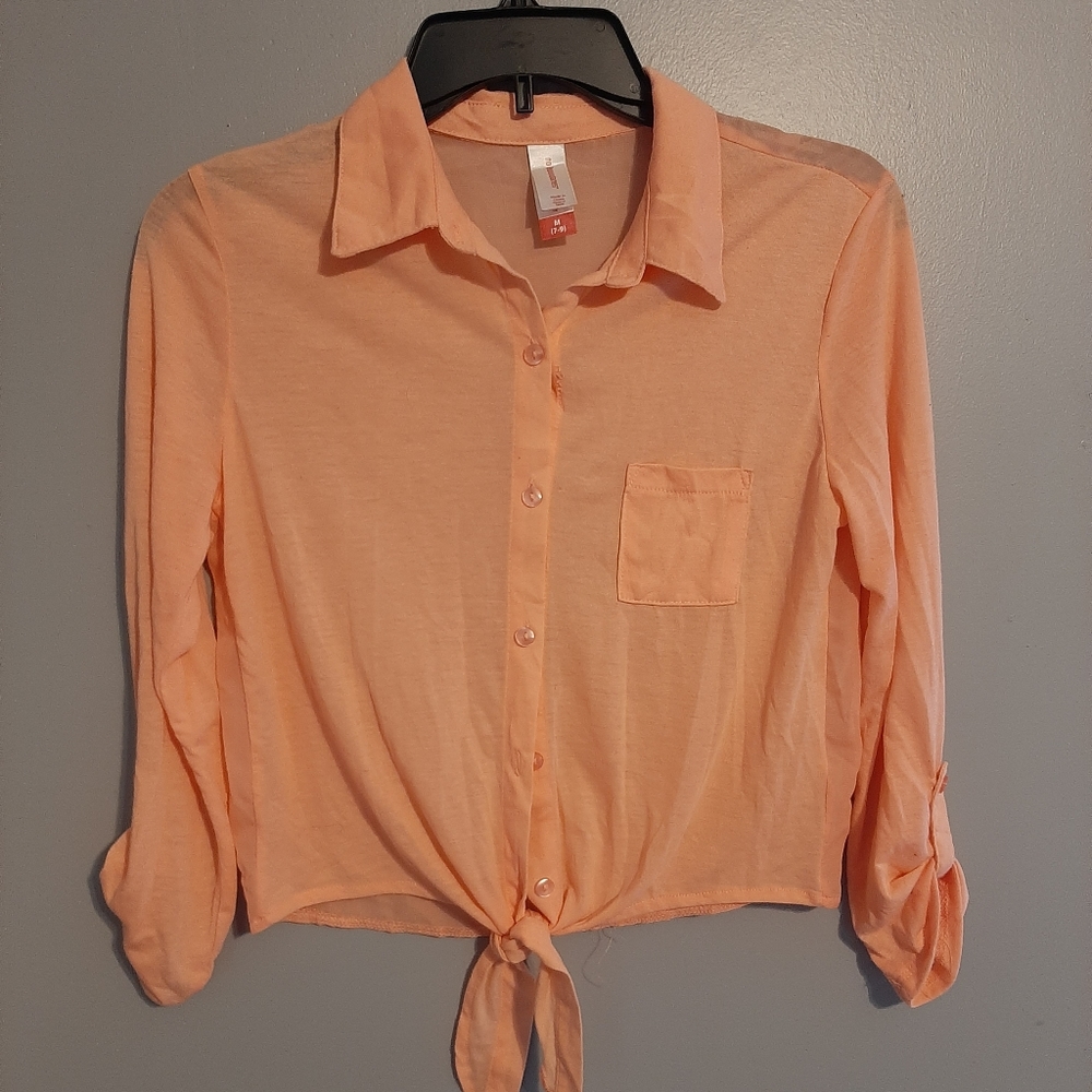 No Boundaries Medium Peach Top